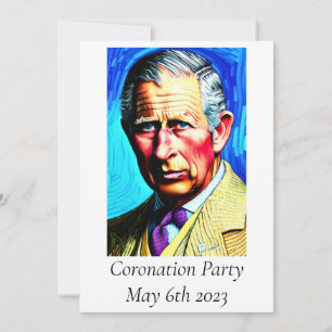 Invitation du Coronation Party