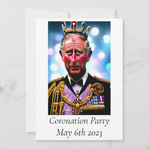 Invitation du Coronation Party