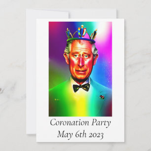 Invitation du Coronation Party