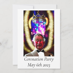 Invitation du Coronation Party