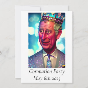 Invitation du Coronation Party