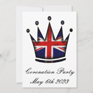 Invitation du Coronation Party