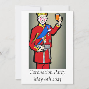 Invitation du Coronation Party