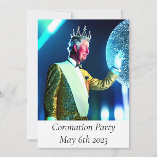 Invitation du Coronation Party