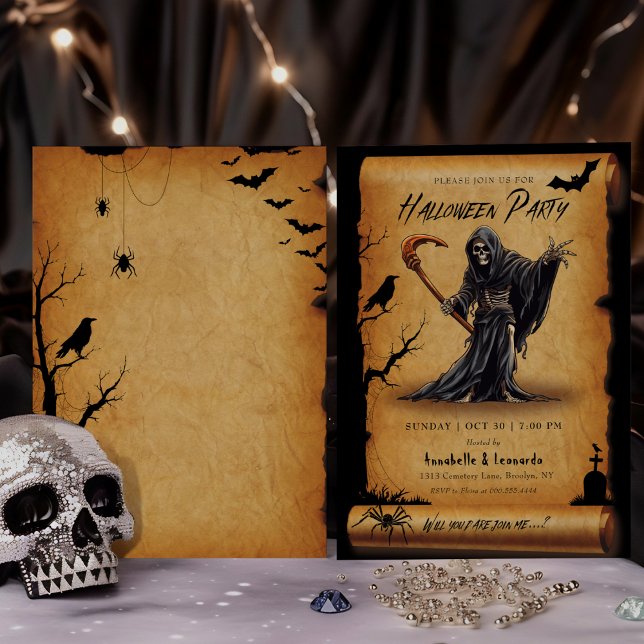 Invitation du Costume d'Halloween (Créateur téléchargé)