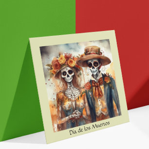 Invitation du crâne Dia de los Muertos personnalis