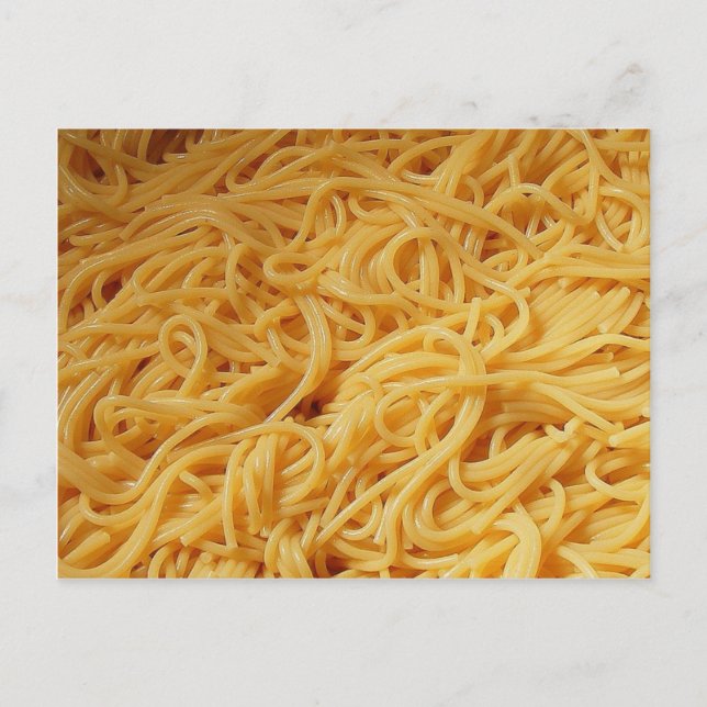 Invitation du dîner de nuit de pâtes (Devant)