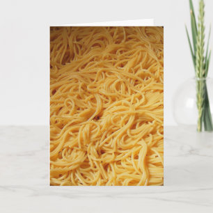 Invitation du dîner de nuit de pâtes