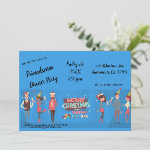 Invitation du Dîner Friendmas