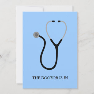 Invitation du Docteur Graduation Party