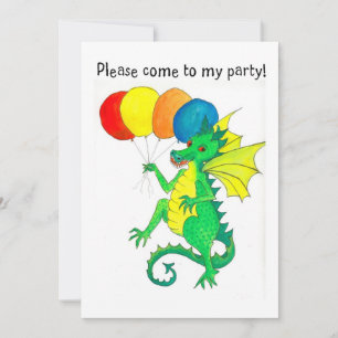 Invitation du "Dragon Vert"