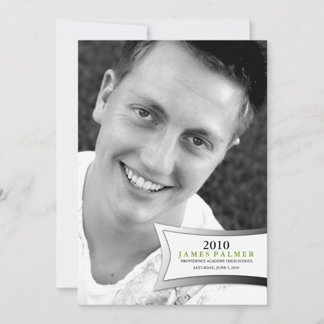 invitation du faire-part | de l'obtention du (Devant)