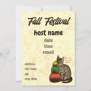 Invitation du Festival d'automne - Citrouilles d'a