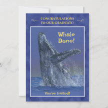 Invitation du Fun Whale Graduation Party