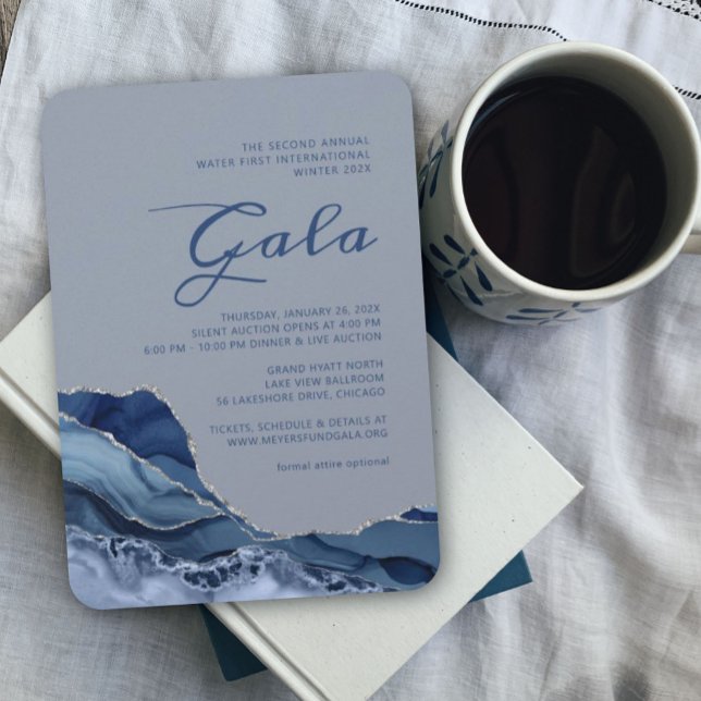 Invitation du gala Ocean Agate (Créateur téléchargé)
