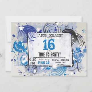 Invitation du groupe Grunge