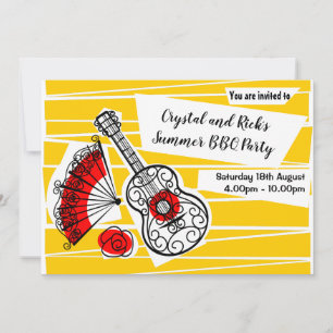 Invitation du groupe Souvenirs espagnol