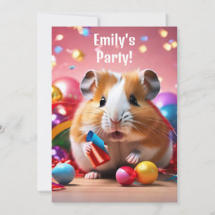 Invitation du Hamster Party