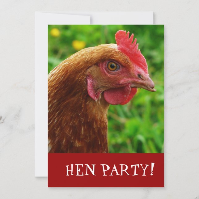 Invitation du Hen Night Bachelorette Party (Devant)