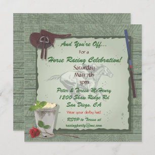 Invitation du Horse Racing Party