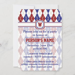 Invitation du Jacquard américain
