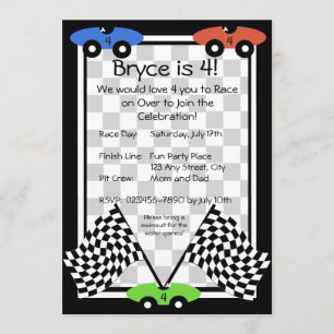 Invitation du jour de la course