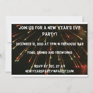 Invitation du Jour de l'An