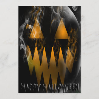 Invitation du Joyeux Halloween Jack-o'-lantern Par
