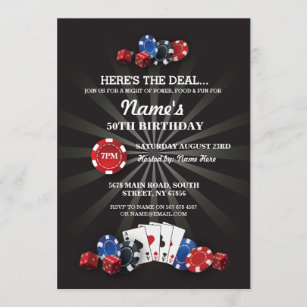 Cadeaux Anniversaire Casino Zazzle Fr