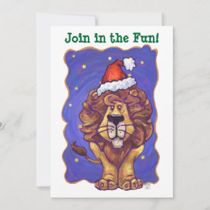 Invitation du Lion Holiday Party