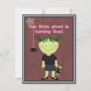 Invitation du Little Ghoul Party