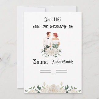 Invitation du mariage