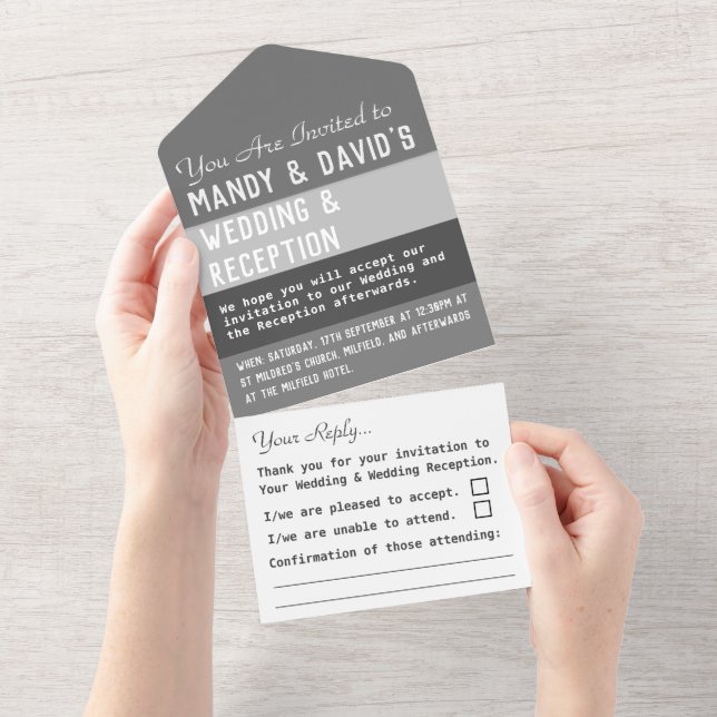 Invitation du mariage (Déchirure)