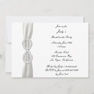 Invitation du Mariage blanc Infinity