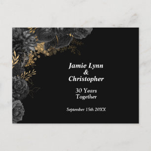 Invitation du Mariage de l'anniversaire du Rose no