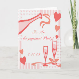 Invitation du mariage Engagement Party