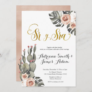Invitation du Mariage espagnol Nuestra Boda