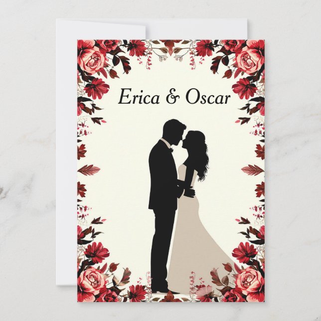 ✨ Invitation du marié pour la fête de mariage ✨ (Devant)