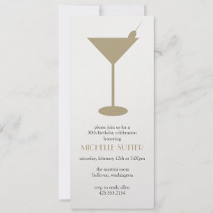Invitation du Martini Party