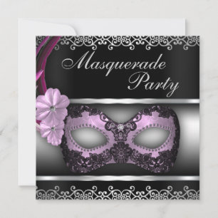 Invitation du Masquerade Party
