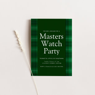 Invitation du Master Golf Watch Party