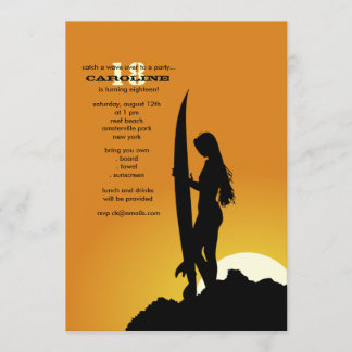 Invitation du matin du surfer