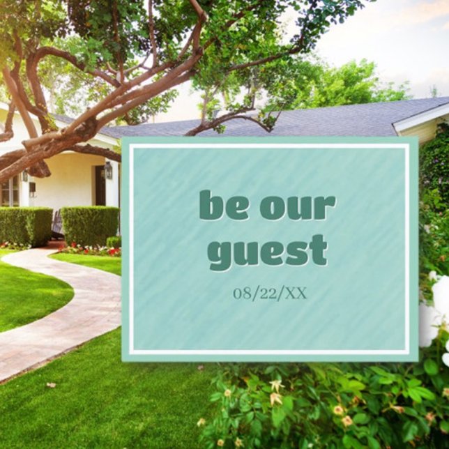 Invitation du ménage ! Carte postale customisée (Créateur téléchargé)