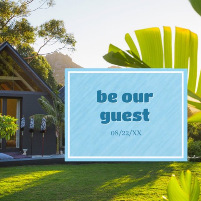 Invitation du ménage ! Carte postale customisée (Créateur téléchargé)