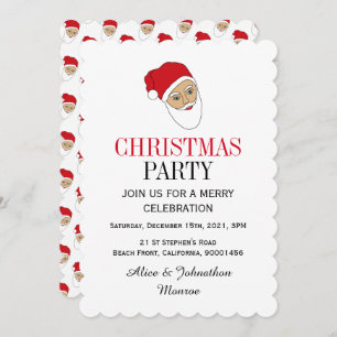 Invitation du Noël du Père Noël