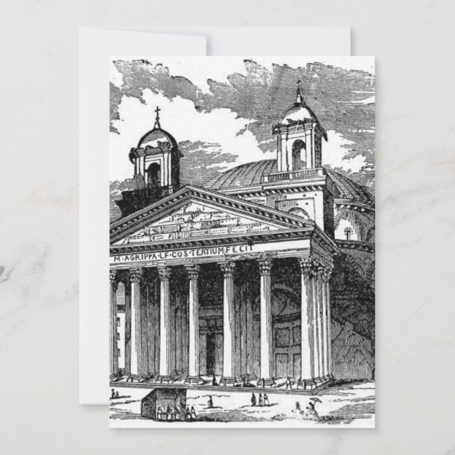 Invitation du Panthéon (Devant)