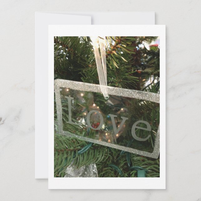 INVITATION DU PARTI "AMOUR" DE NOËL (Devant)