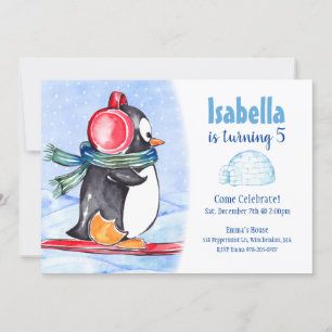 Invitation du Parti Anniversaire de enfant des pin