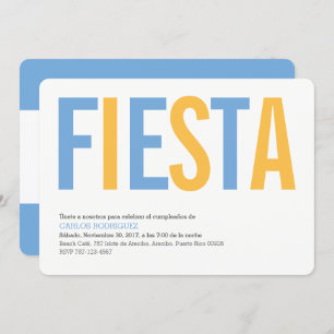 Invitation du Parti Argentine