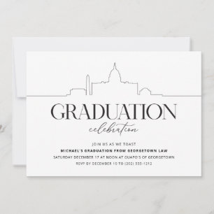 Invitation du Parti de la graduation de Washington